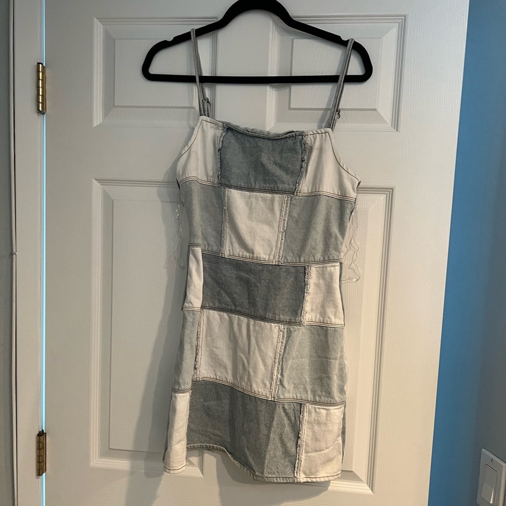 Jean minidress